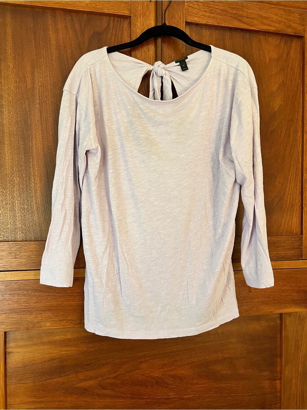 J.Crew women’s pale purple long sleeve shirt size XL